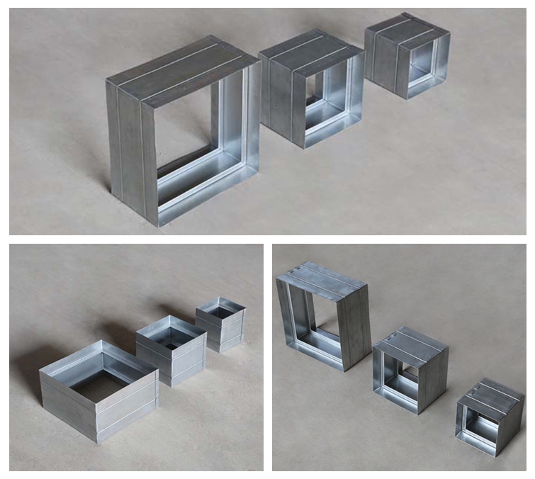 Automatic Fire Damper Frame Roll Forming Machine