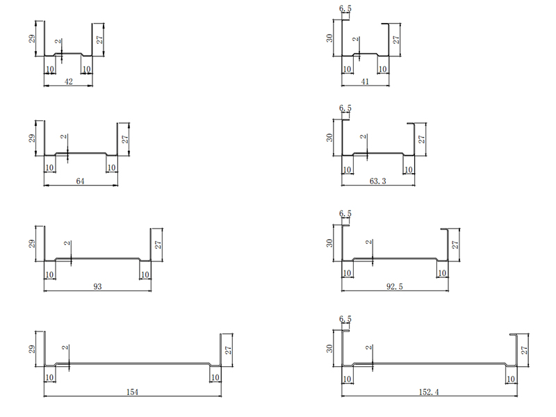 Stud & Track Roll Forming Machine